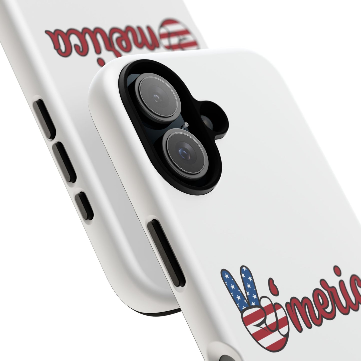 Patriotic Phone Case - 'V for America' - Tough & Stylish