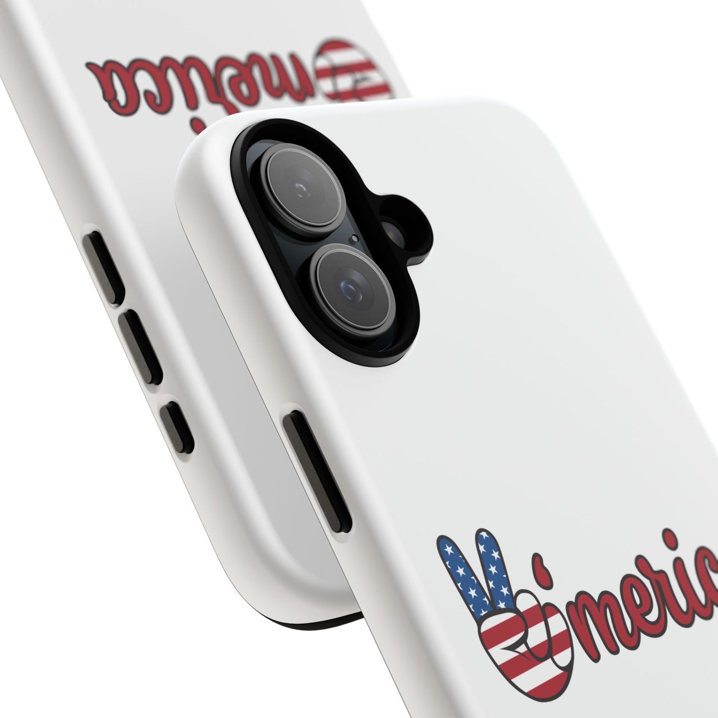 Patriotic Phone Case - 'V for America' - Tough & Stylish