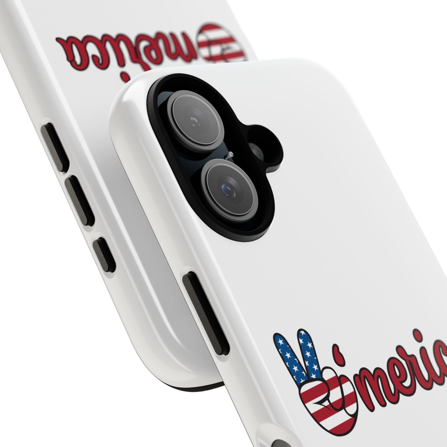 Patriotic Phone Case - 'V for America' - Tough & Stylish