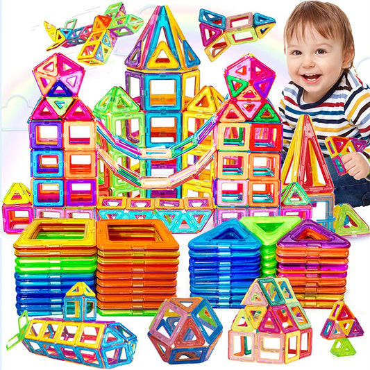 Magnetic Building Blocks, DIY Magnets Toys For Kids Designer Construction Set, Gifts For Children Toys