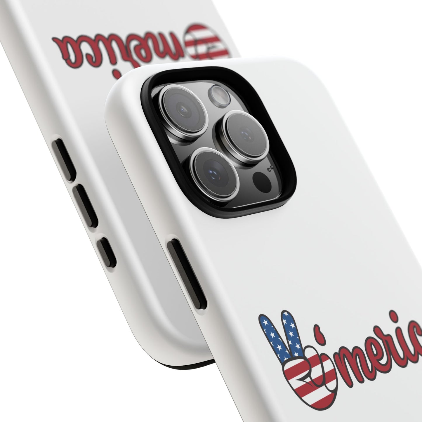 Patriotic Phone Case - 'V for America' - Tough & Stylish