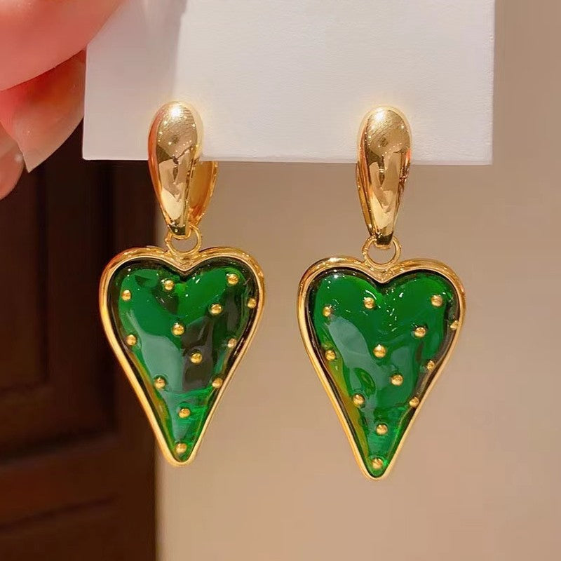 Personalized Fashion Heart-shaped Strawberry Earrings